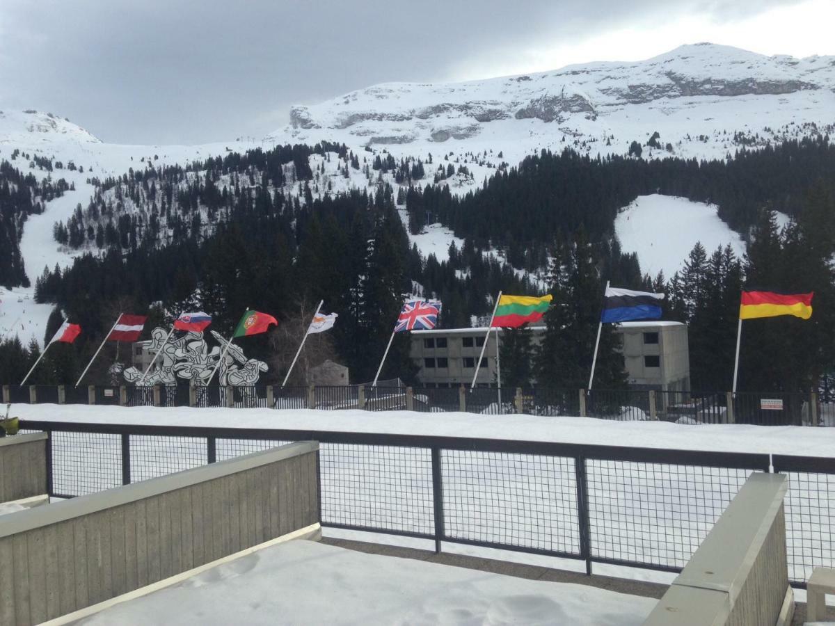 Flaine Forum I1 Cassiopee Duplex Mezzanines & Terrasse Eksteriør bilde